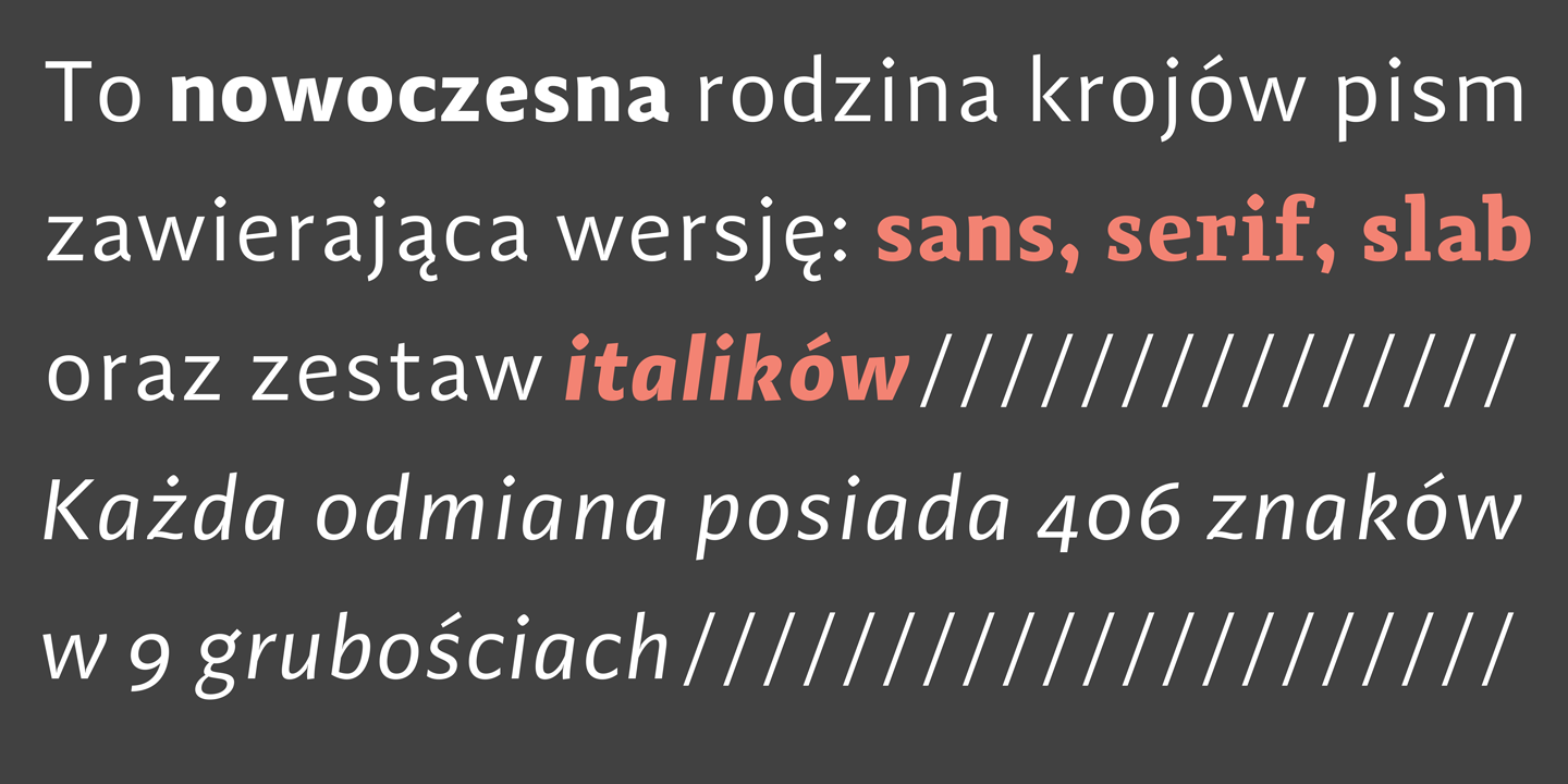 Example font Adagio Sans #3